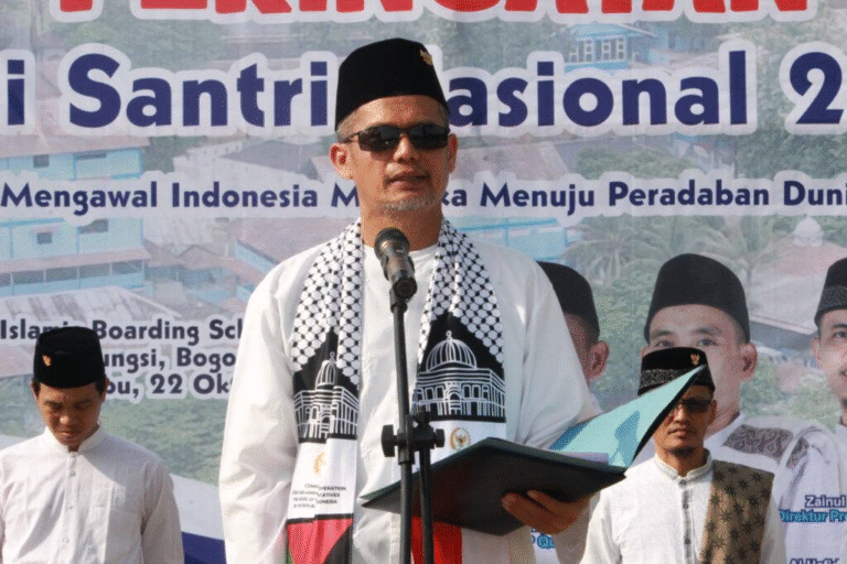 Upacara Hari Santri Nasional 2025 di elTAHFIDH Indonesia: Mengawal Indonesia Merdeka, Menuju Peradaban Dunia